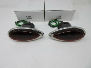 50*s1060.1950*s1960*s FORD CHEVY OLDS CUSTOM K/KUSTOM Teardrop tail lamp pr NEW FORD CHEVY CUSTOM K/KUSTOM