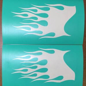 ファイヤーパターンマスキングシートEタイプ160mm(左右2枚組)