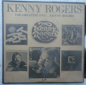 ケニー・ロジャース KENNY ROGERS●LP●THE GREATEST ONE！●カントリー ウエスタン 米国フォーク！！