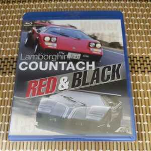 Rm261　新品Blu-ray Lamborghini COUNTACH RED ＆ BLACK ブルーレイ　ランボルギーニ　カウンタック