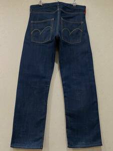 ※LEVI'S リーバイス R1002-5538 サークルR セルビッチ ヘンプ混 ボタンフライ デニム パンツ 濃いめインディゴ 32 　 BJBB.D