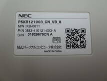 l【中古動作品】NEC PS/2 ミニキーボード KB-0611_画像5