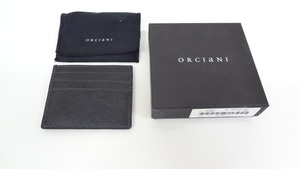 50％OFF　サンプル品　ORCIANI（オルチアーニ）　SU0048　TITANIC　カードケース(パスケース)