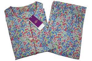 即決★リバティファブリック LIBERTY fabric 女性用 オールシーズンパジャマ（M）№12200-ｃ17 新品 