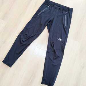 極美品☆THE NORTH FACE 黒 Mサイズ ストレッチパンツ 春夏 薄手 NP11775ザ・ノース・フェイス クライミング アルパイン スキニー ジョガー