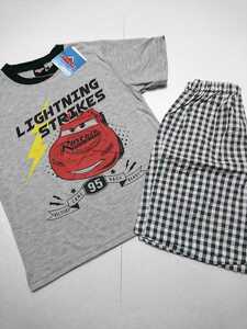  new goods unused Disney The Cars 130 short sleeves pyjamas top and bottom setup short pants part shop put on room wear prompt decision free shipping McQueen Tomica car 