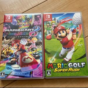 ニンテンドーswitchソフト マリオカート8デラックス マリオゴルフ