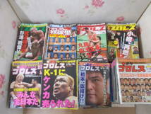 9◎△/大量!! 雑誌/週刊プロレス 450冊以上 1983年 No.1 創刊～2013年 No.1671 抜けあり不揃/昭和プロレス_画像1