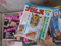 9◎△/大量!! 雑誌/週刊プロレス 450冊以上 1983年 No.1 創刊～2013年 No.1671 抜けあり不揃/昭和プロレス_画像10