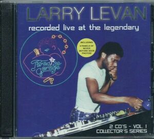 ■2枚組み】Larry Levan - Live At The Legendary Paradise Garage★パラダイスガレージ★Ｑ３９