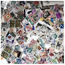 ★世界切手, ヨーロッパ 古い切手 1000枚　使用済切手-大型切手, 記念切手含む-AA10_画像2