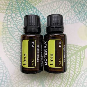 doTERRA ドテラ エッセンシャルオイル ライム 2本セット
