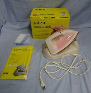 (H-.-263)EUPA You pa cordless steam iron TSK-7302RCS 03 year made operation not yet verification used 