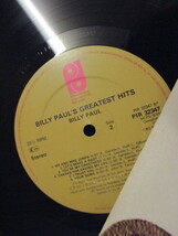 ★ Billy Paul ： Greatest Hits LP ☆ (( 「Me & Mrs Jones」収録 / 落札5点で送料無料_画像4