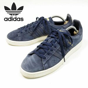 29cm表記　adidas CAMPUS　アディダス　キャンパス　スウェード　スニーカー　ローカット　ネイビー　紺　青/ U5078