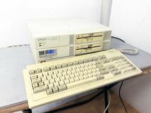 ◎★ジャンク扱い品 中古★希少☆EPSON/エプソン 旧型PC 本体 デスクトップパソコン MDC-554LF キーボード PCKB4【PC-386VRST】AIOH_画像1