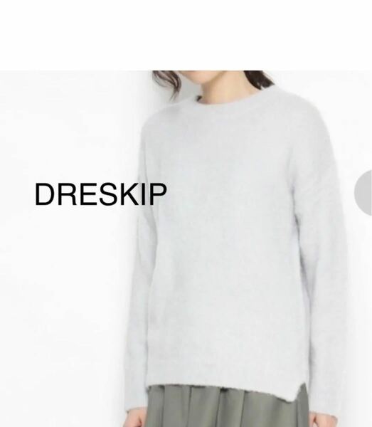 ワールド　ドレスキップ　DRESKIP クルーネックニット ニットセーター　