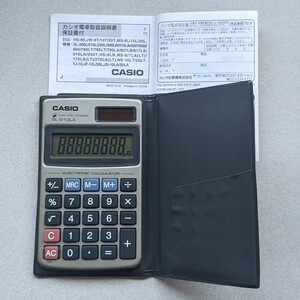 カシオ ソーラー電卓 SL-910LA