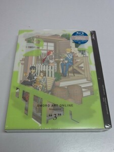 BD　ソードアート・オンライン アリシゼーション 3巻　完全生産限定版　未開封　シリアルコードなし　①