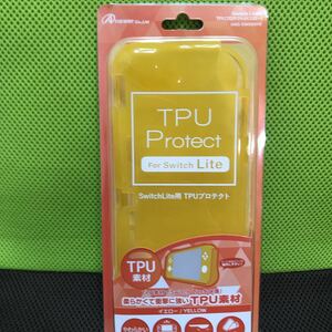アンサー　Nintendo Switch Lite TPUプロテクト　イエロー