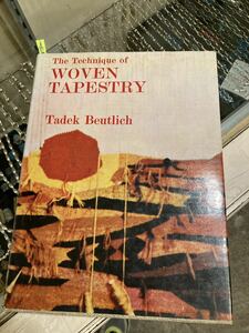 WOVEN TAPESTRYラグ絨毯タペストリー毛織物ビンテージ教本洋書ミッドセンチュリーイームズアメリカントリー西海岸サーフ世田谷ベースナバホ