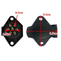 配線 キット ヒッチメンバー 7芯 7ピン 丸形コネクター 牽引車側用_画像5
