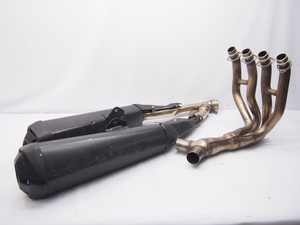 ZX-14R.ZXT40A original muffler. full exhaust. exhaust pipe. silencer K619 stamp ZX14R