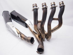  vehicle inspection "shaken" for also!ZX-14R.ZXT40A original full exhaust muffler. silencer. exhaust pipe K619