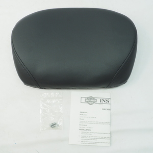  Harley. medium low * passenger back rest pad. Softail. Dyna. touring.FLST.FXST.FXD