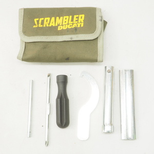  Ducati. Scrambler. original. loaded tool. tool. case 