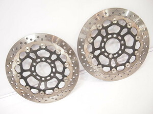  Moto Guzzi original brake disk 2 point _ distortion none mainte grinding to. sport / blur -ba300mm diameter 