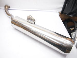ZZ-R1400 original silencer left _ hole none to the exchange _06.07 year *K503 stamp muffler 