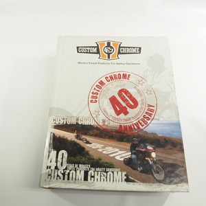 40周年記念1970-2010即決40ANNIVERSARY/Harley-Davidson/CUSTOMCHROME /CATALOGハーレーダビッドソンカスタムクローム宅配便60サイズ
