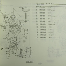 ネコポス送料無料2版スカイウェイブ400パーツリストAN400X/Y補足版付AN400Y/ZYパーツリストCK41A_画像3