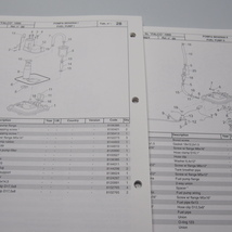 未使用品!!Apriliaアプリリア.SL1000.FALCO/スペアパーツカタログ.パーツリスト.2か国語/392Y即決.送料無料.ファルコ.2000._画像3