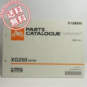 ネコポス送料無料!!新品トリッカーXG250パーツリスト5XTBヤマハDG16J