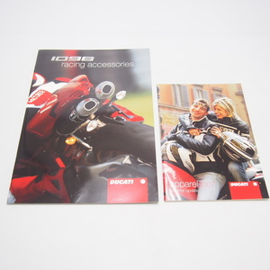 即決.送料無料.DUCATI.ドカティ.2007アパレル.レーシングアクセサリー.カタログ.1098RACING.ACCESSORIES.2冊セット.