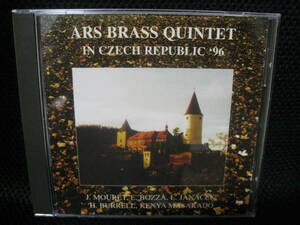 . record rare CD* Ars gold tube . -ply .. in * Czech '96( autographed explanation document )*ARS Brass Quintet / In Czech Republic '96* prompt decision 