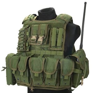 Flyye　RAV Vest with Pouch set　OD色　VT-M007