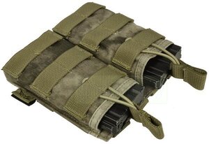 FLYYE　Molle EV Universal Double Mag Pouch　A-TACS PH-M024