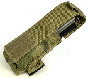 FLYYE MOLLE .45シングル ピストル マグポーチ MC色　PH-P001