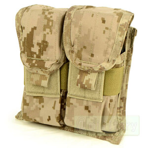 Flyye MOLLE Double M4/M16 Mag Pouch Ver.FE　AOR1 PH-M018