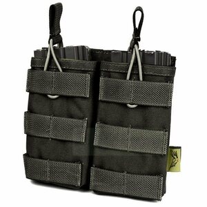 FLYYE　Molle EV Universal Double Mag Pouch　BK PH-M024