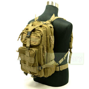 3-P Molle バックパック カーキ