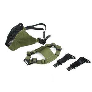 TMC PDW soft side 2.0 mesh mask ( helmet installation for belt attached ) olive gong b