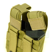 Flyye MOLLE Double 9mm Pistol Magazine Pouch Ver.HP KH_画像3