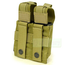 Flyye MOLLE Double 9mm Pistol Magazine Pouch Ver.HP KH_画像2