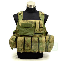 Flyye MOLLE Style PC Plate Carrier with Pouch Set A-T FG_画像1