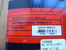 SCOTTスキーゴーグル　OFF-GRID ACS 　調光レンズ　ピンク　新品未使用品_画像3
