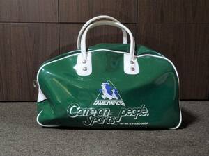 FAMILYMPIC'81| family n pick 1981 Come on Sports People. Fuji color sport bag / enamel bag / Boston bag green | green 